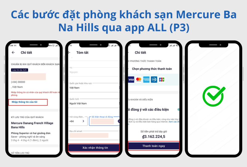 Đặt Phòng Qua App P3