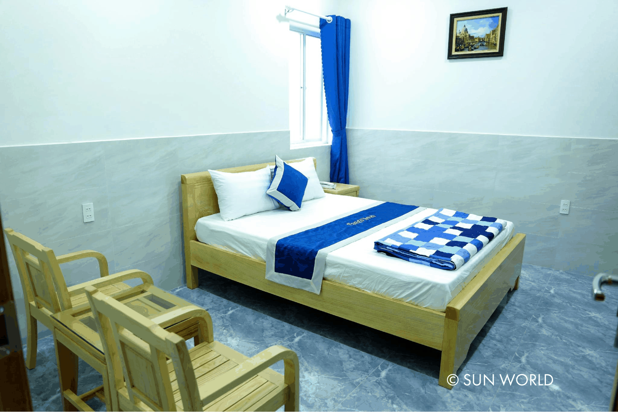 Không gian phòng ấm cúng của Tango Motel Da Nang