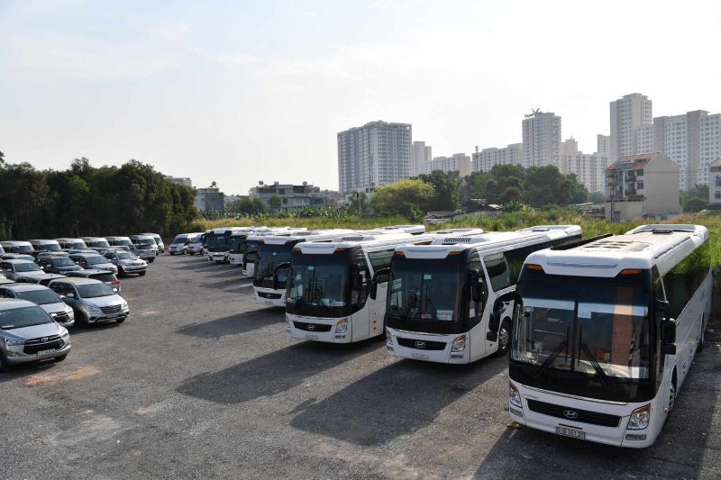 Hình thức ghép xe lên Bà Nà