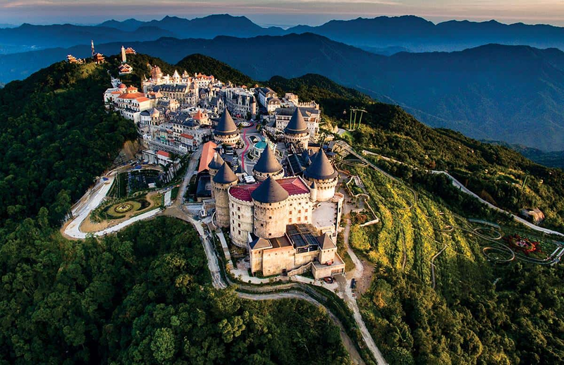 Một Góc đỉnh Bà Nà Hill