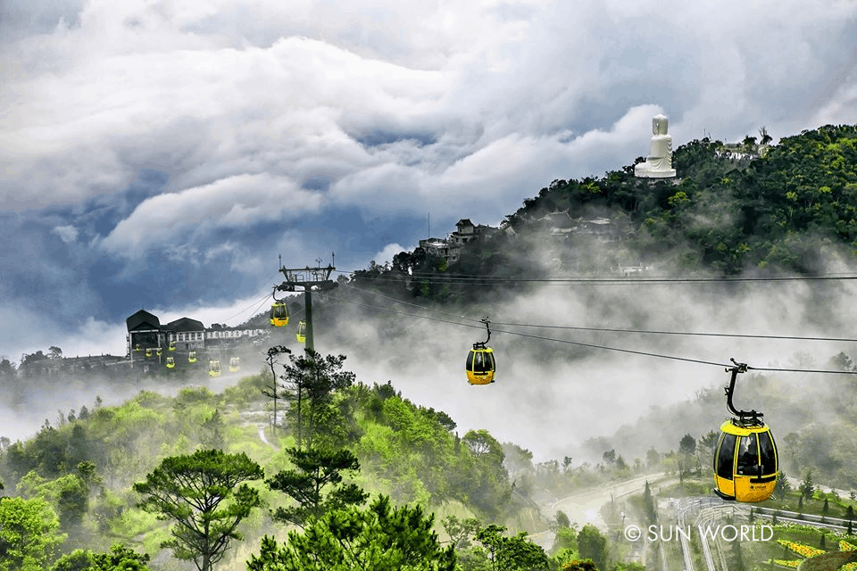 Hệ thống cáp treo Ba Na Hills là hệ thống cáp treo duy nhất trên thế giới đạt 4 kỷ lục Guinness