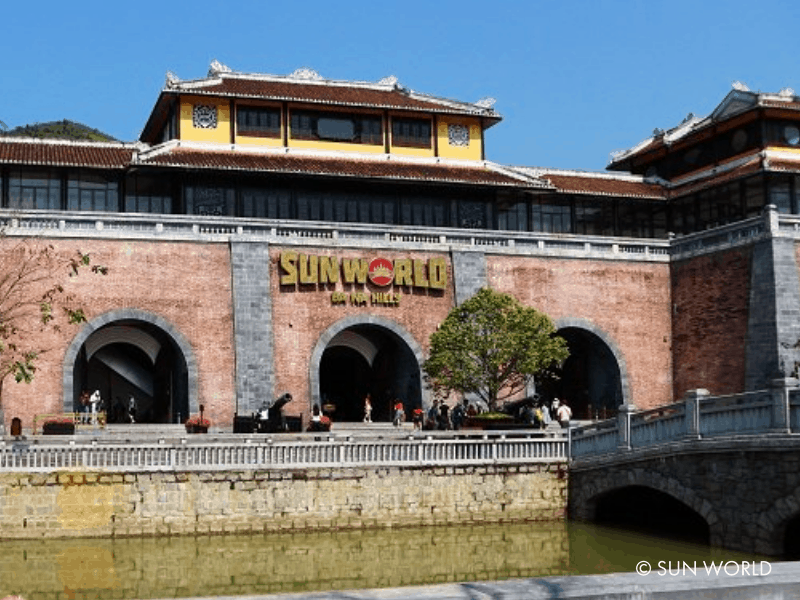 Quầy bán vé tại Sun World Ba Na Hills