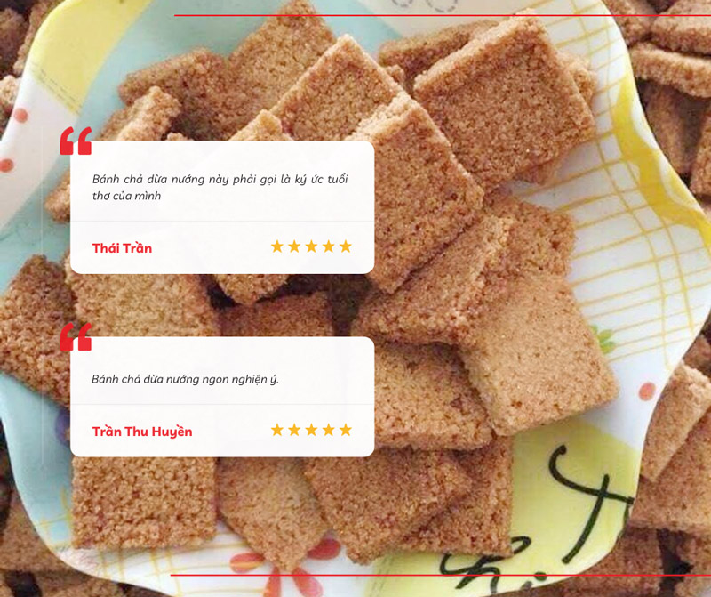 Nhiều du khách mê mẩn hương vị của bánh chả dừa Hải Phòng