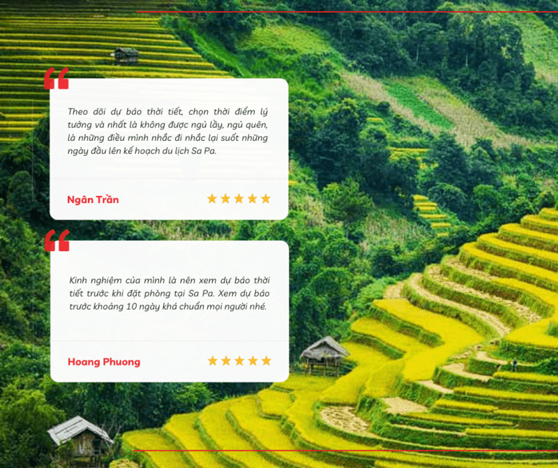 Xem trước dự báo giúp du khách chủ động ứng phó trước tình hình thời tiết