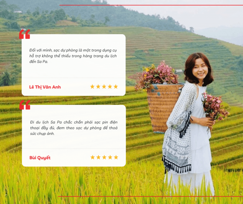 Sạc đầy pin điện thoại và đem theo sạc dự phòng là bí quyết của một chuyến “săn” ảnh thuận lợi