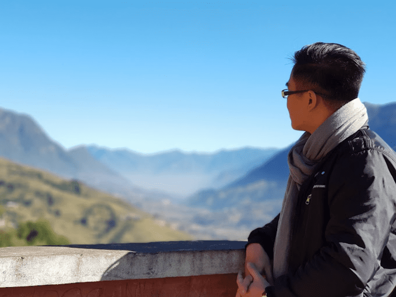 Ấn tượng với ảnh chụp của du khách tại điểm check-in (Nguồn: Nguyen Khanh Huu)