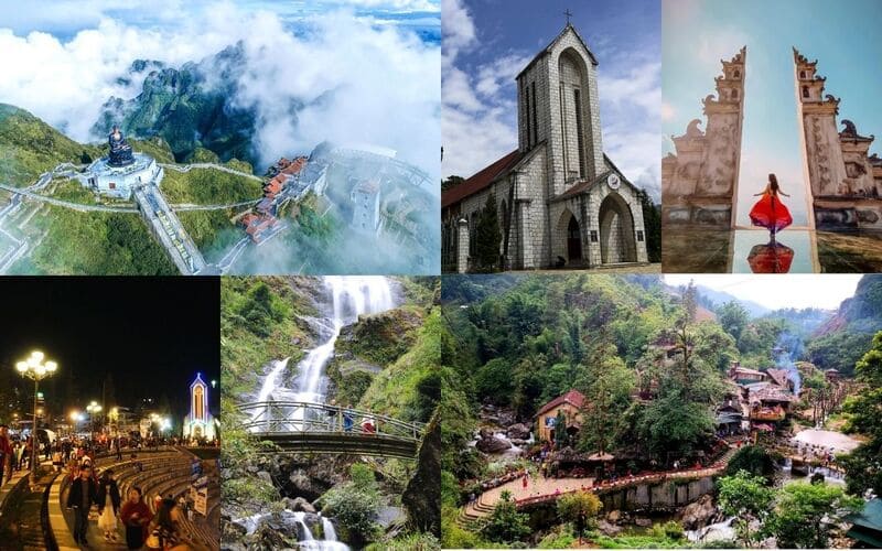 Những điểm đến trong lịch trình gợi ý du lịch Sa Pa tháng 5 (2 ngày 1 đêm)