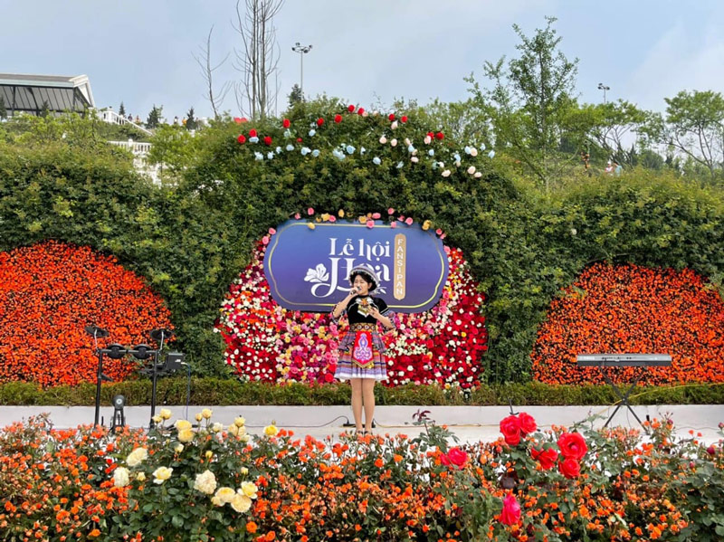 Các tiết mục văn nghệ góp phần quảng bá hình ảnh của người đồng bào dân tộc