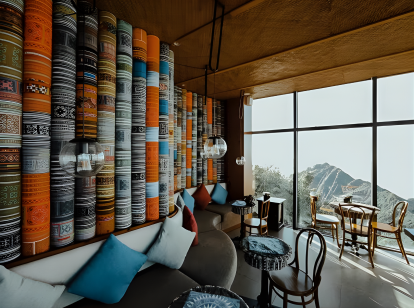 Du Soleil - quán cafe trên đỉnh Fansipan, nằm trong khu du lịch Sun World Fansipan Legend.