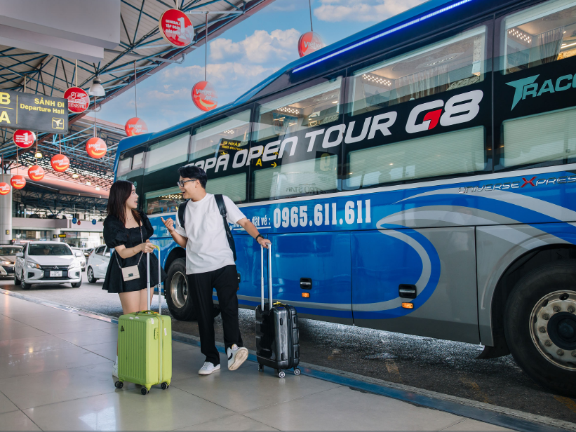 Du khách có thể thoải mái chọn xe đêm để tiết kiệm thời gian. 