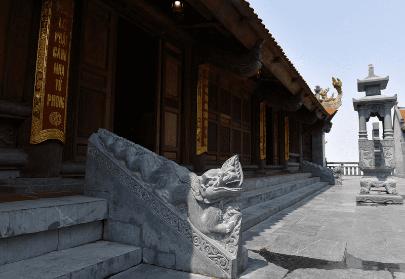 Khu vực Nhà tổ trong chùa Kim Sơn Bảo Thắng 