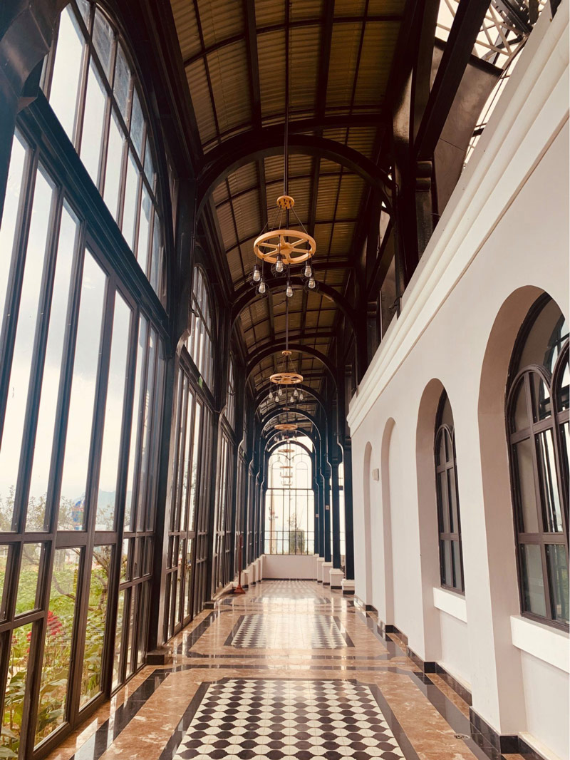 Chiếc chuông gió lấy cảm hứng từ hình ảnh bánh lái tàu