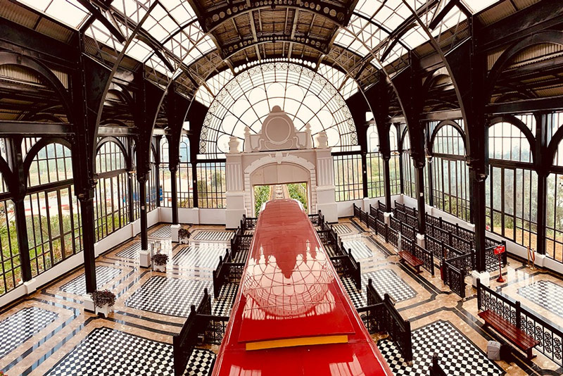 Thiết kế đậm chất Pháp với mái vòm hình bán nguyệt tại ga tàu Mường Hoa Sa Pa