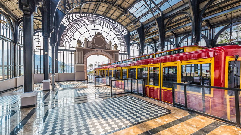 Thiết kế ga tàu Mường Hoa theo phong cách quý tộc, cổ điển