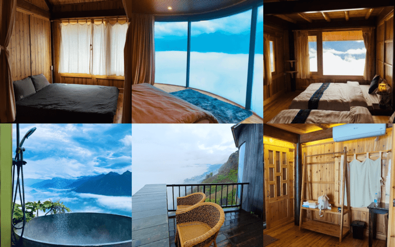 Không gian tiện nghi bên trong Rock Garden Homestay
