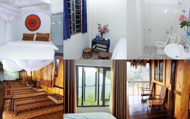 Các gian phòng ngủ tại Hoa’s Homestay