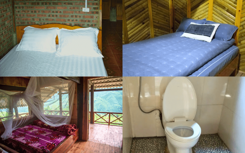Phòng ốc đơn giản nhưng vẫn đảm bảo tiện nghi bên trong Mama Si Homestay
