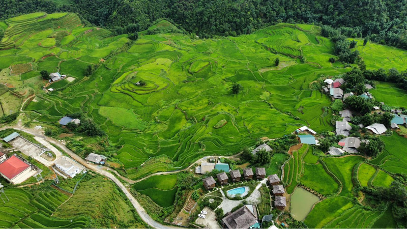 Không gian bản Sín Chải nguyên sơ