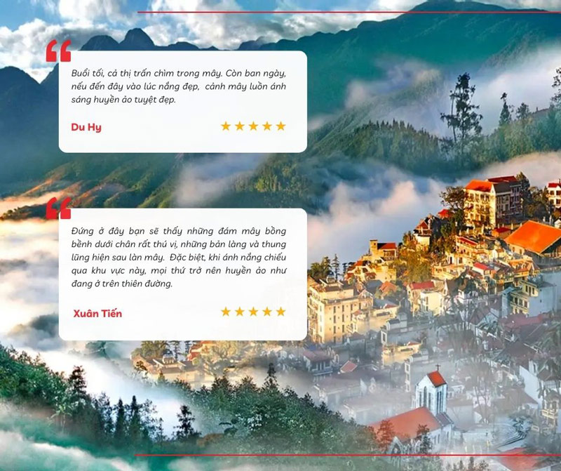 Cảm nhận của du khách khi tới săn mây tại đỉnh núi Hàm Rồng