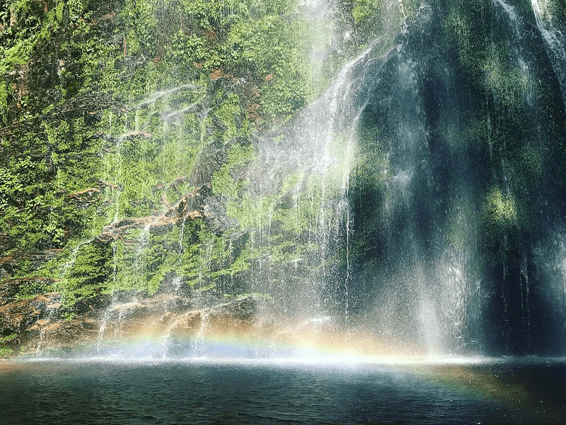 Chiêm ngưỡng khung cảnh cầu vồng ảo mộng tại chân thác Tình Yêu Sa Pa