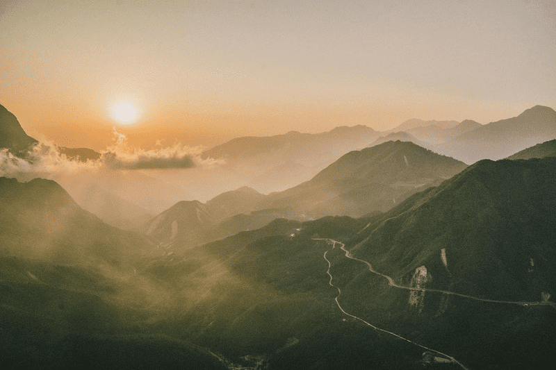 Khung cảnh vào buổi chiều tà