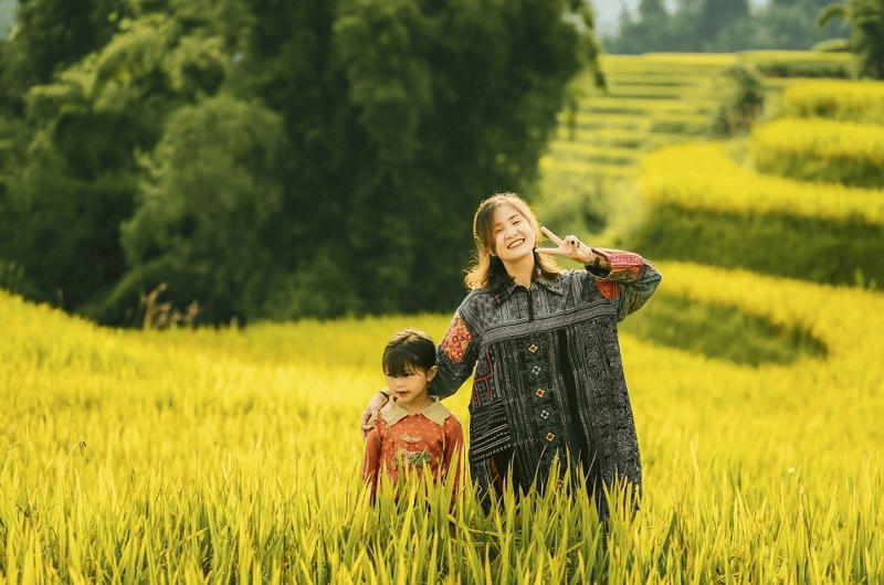 Mặc trang phục dân tộc là trải nghiệm được nhiều du khách yêu thích