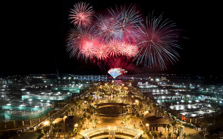 Trục quảng trường Vịnh trung tâm Cát Bà