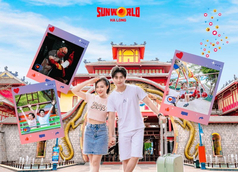 Khi vui chơi tại Sun World Ha Long du khách có thể lựa chọn vé combo để được trải nghiệm nhiều công viên với giá ưu đãi