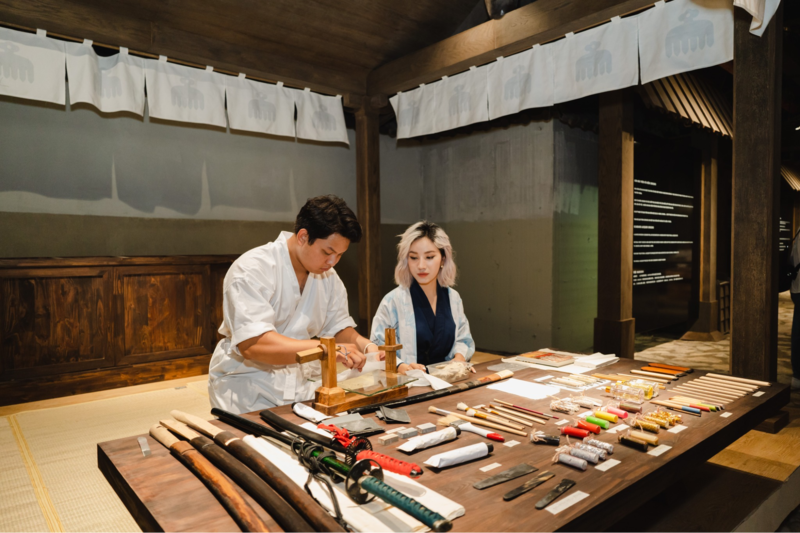 Một vài binh khí của nền võ đạo Nhật trong Làng rèn Thần Kiếm