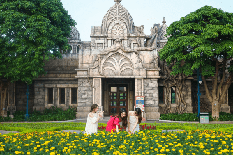 Khuông viên Công viên Rồng rộng rãi 