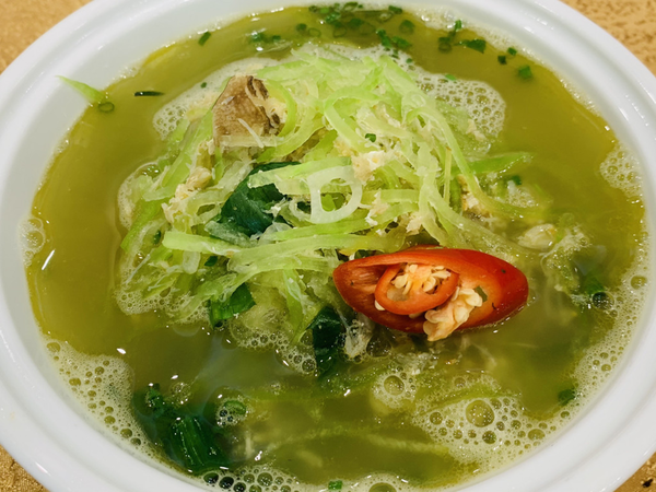 Cù kỳ nấu canh bí xanh là một món ăn có vị ngọt vô cùng thanh mát