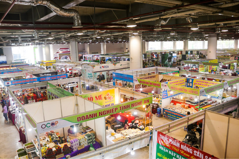 Triển lãm, hội chợ được tổ chức tại Cung quy hoạch