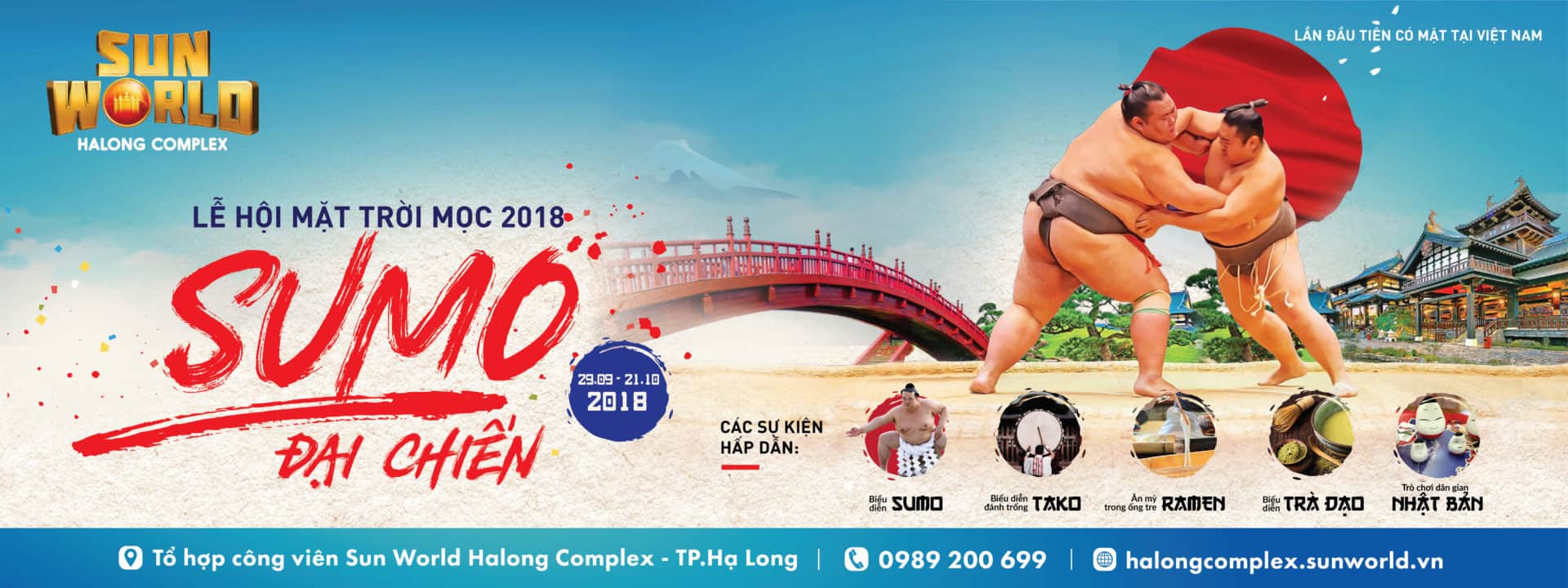 Lễ hội “Mặt trời mọc 2018 – Sumo đại chiến”