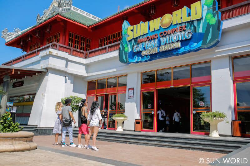Ga Đại Dương là điểm check-in độc đáo không thể bỏ lỡ trong hành trình khám phá Cáp treo Nữ Hoàng!