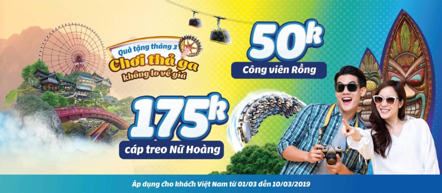 Quà tặng tháng 3 - Chơi thả ga, không lo về giá