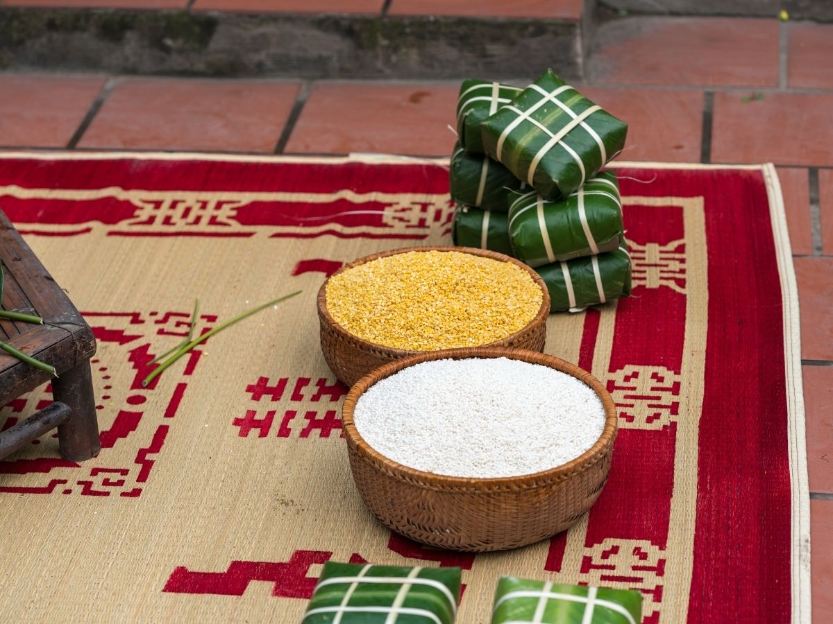 Giá bánh chưng làng Đầm tương đối hợp lý 