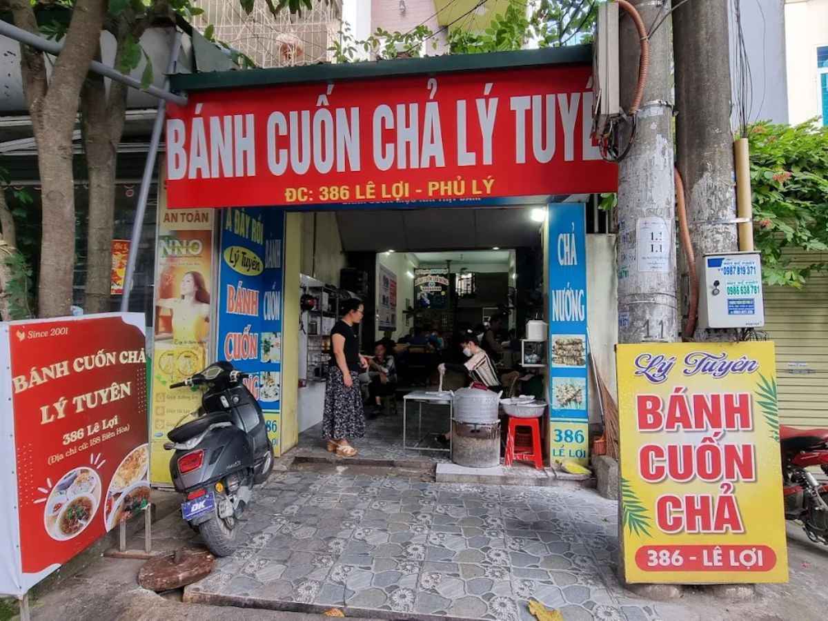 Bánh cuốn chả Lý Tuyên 