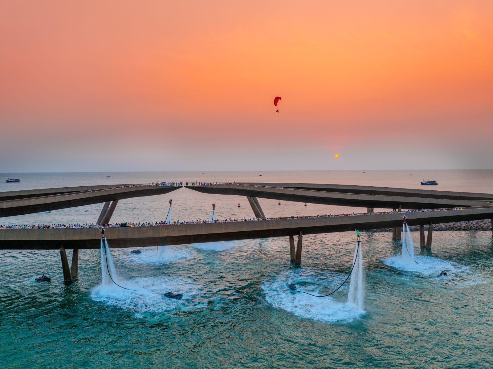 Awaken Sea thu hút nhiều vận động viên đẳng cấp quốc tế, mang tới những màn trình diễn đỉnh cao.