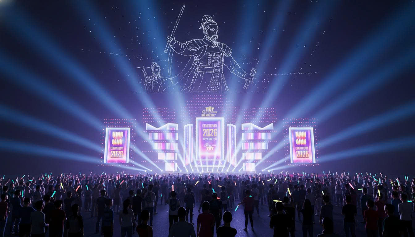 Chương trình nghệ thuật “Tết quê hương - Ninh Bình 2026” hứa hẹn mang đến một hành trình trải nghiệm đa giác quan cho người dân và du khách đến Hà Nam trong đêm giao thừa.