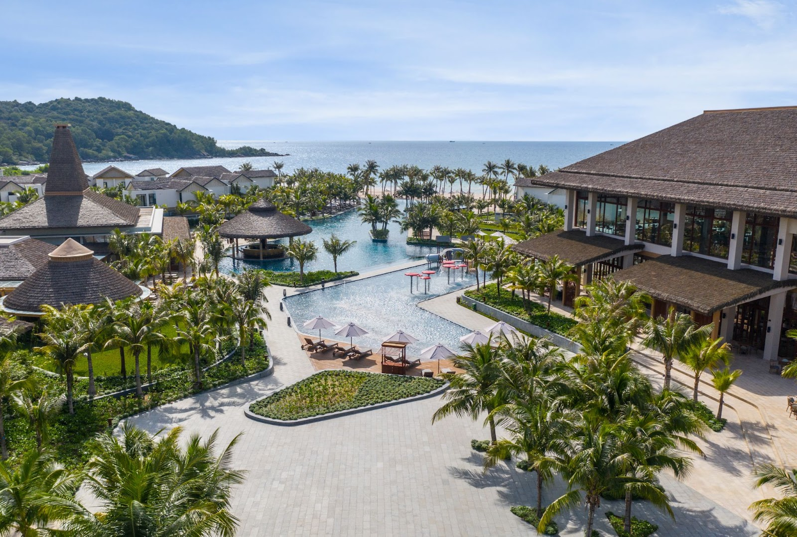 Không gian nghỉ dưỡng riêng tư tại các resort Nam đảo được nhiều du khách yêu thích