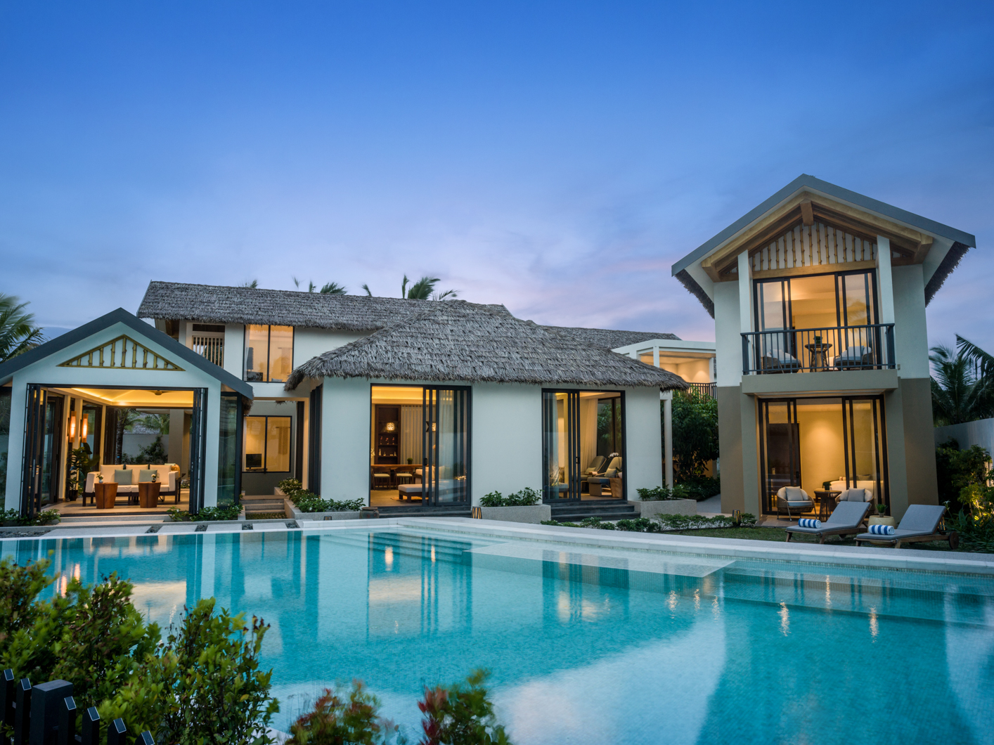 Không gian đẳng cấp của hạng phòng Presidential Pool Villa