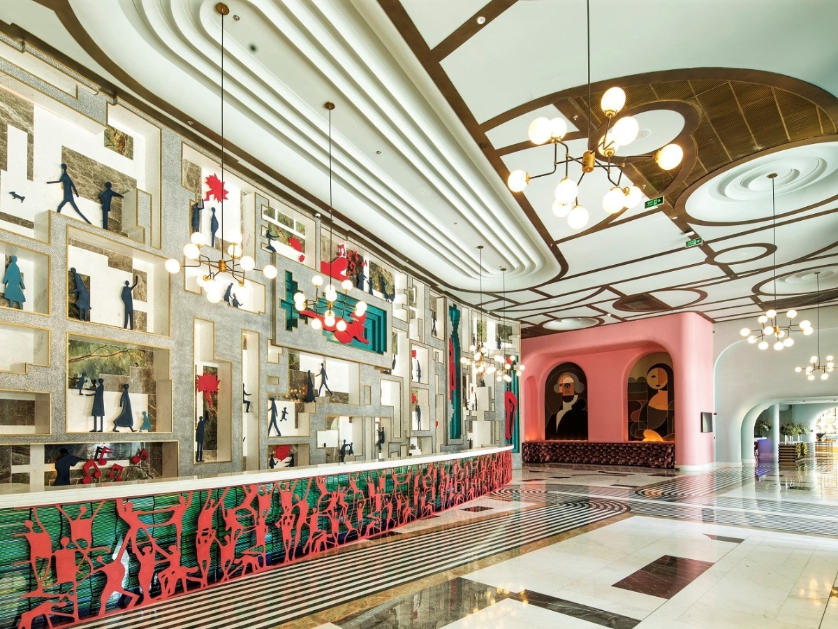 Một số khu vực chính tại Sun Signature Gallery đang được mở cửa miễn phí