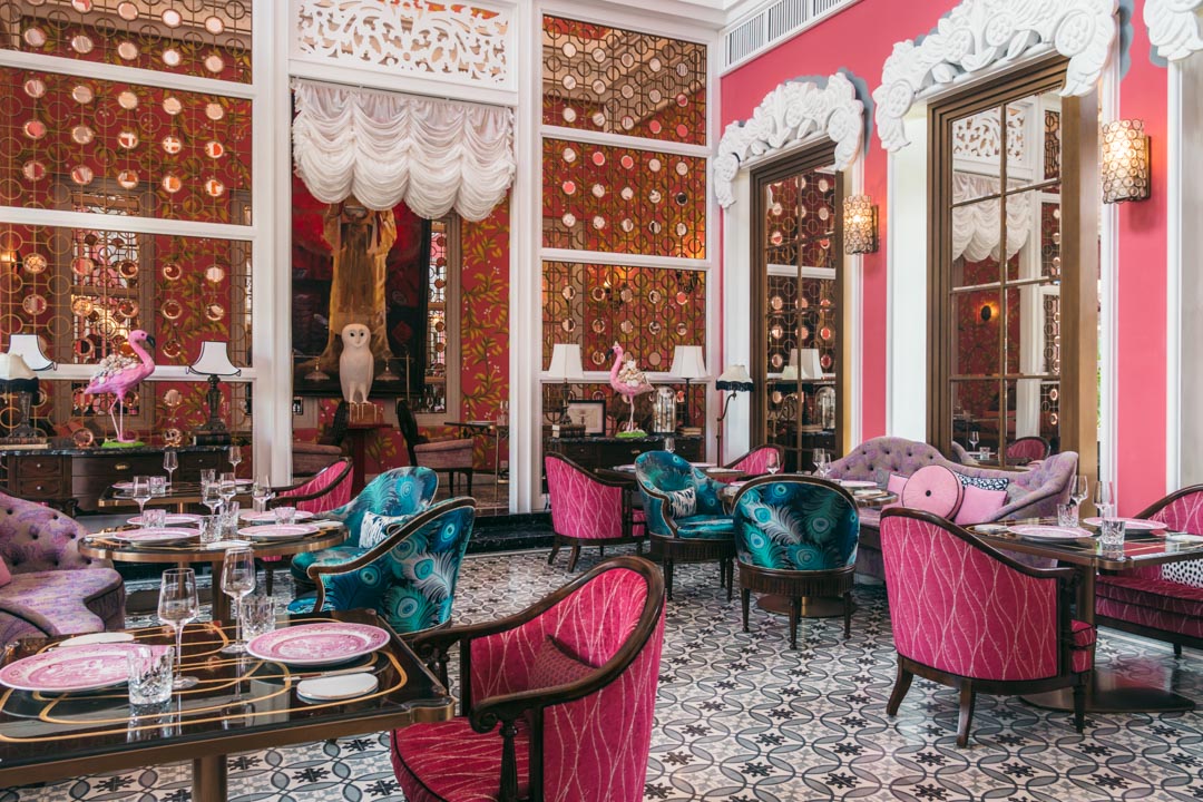 Không gian xa hoa, lãng mạn bên trong nhà hàng Pink Pearl