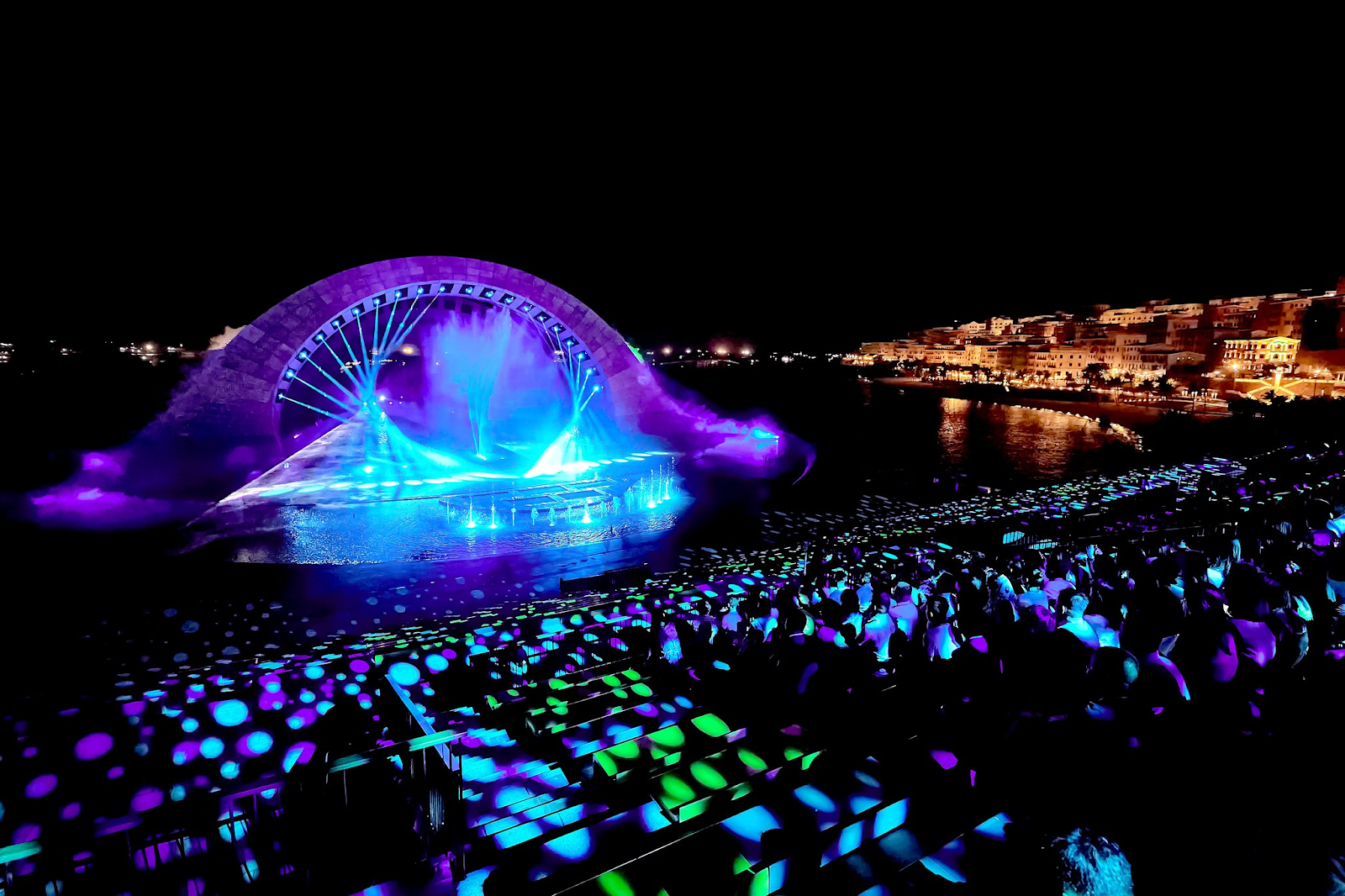 Công nghệ trình diễn đẳng cấp của show Kiss of the Sea