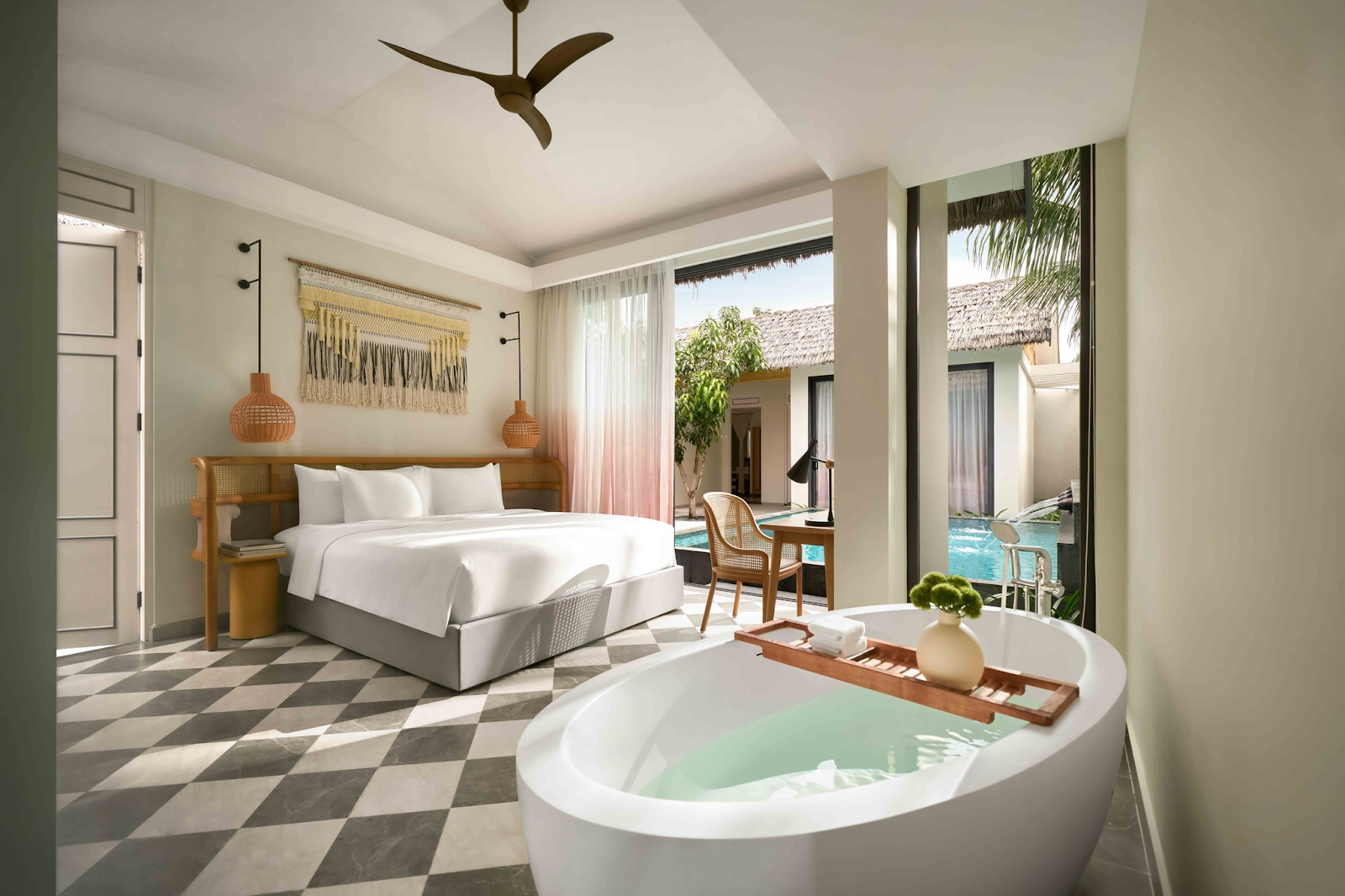 Phòng ngủ tiện nghi của New World Phu Quoc Resort