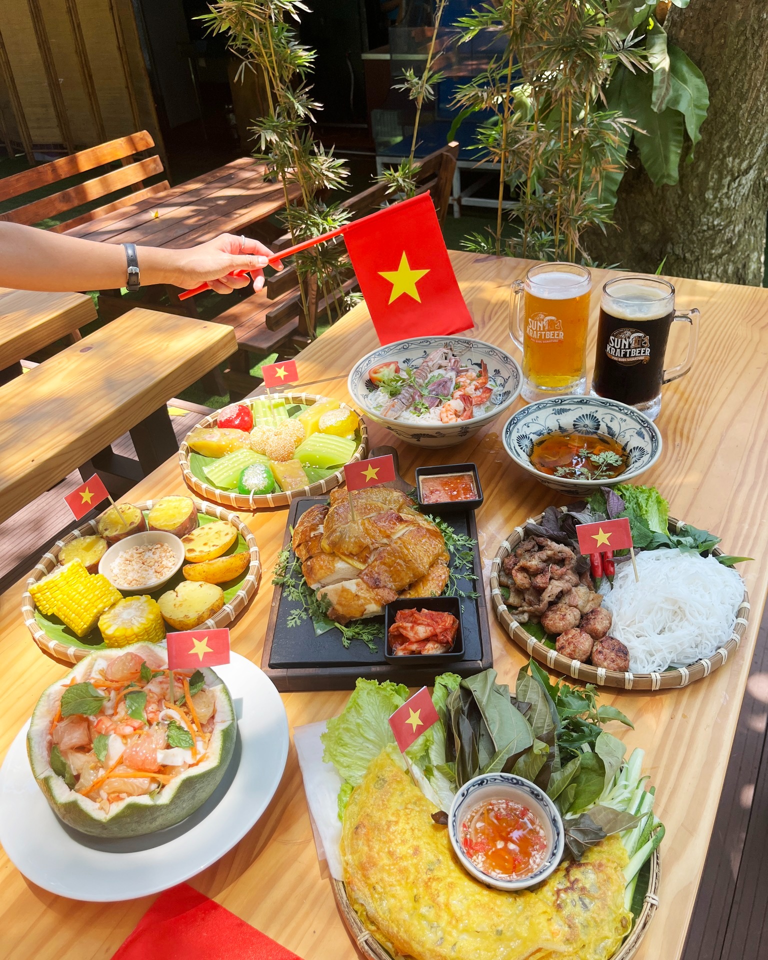 Đại tiệc ẩm thực đậm đà bản sắc Việt