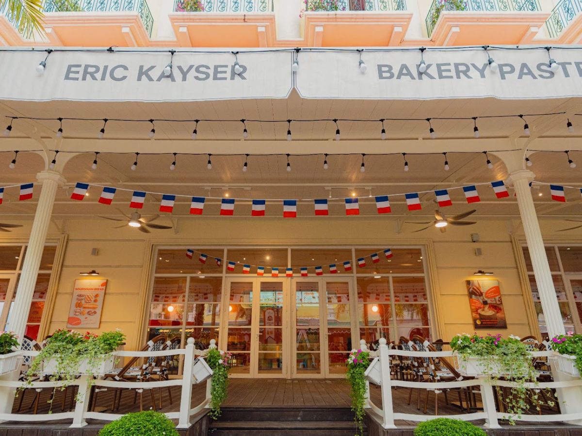 Eric Kayser mang đậm hơi thở năng động, tự do, phóng khoáng như chính tinh thần của người sáng lập Eric Kayser