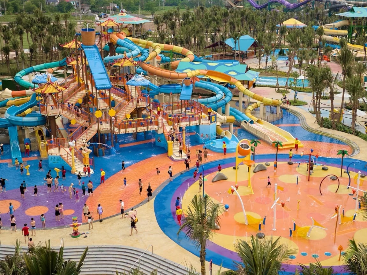 Công viên nước cùng hệ thống trò chơi đa dạng tại Sun World Ha Nam tạo nên điểm dừng chân hấp dẫn cho du khách. (Nguồn: Sưu tầm)