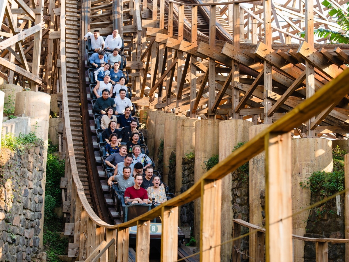 Ngoài công viên nước Aquatopia, du khách còn có thể kết hợp vui chơi tại làng Exotica chỉ với 1 tấm vé.