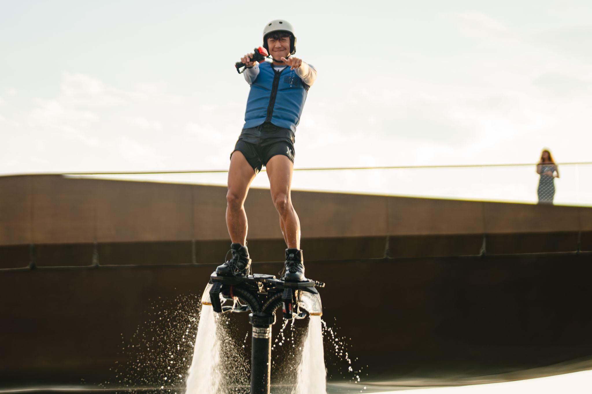 “Anh tài” Hàn Quốc Lee Sak Yoon, quán quân UAE Flyboard và Top 3 Flyboard World Cup 2024.